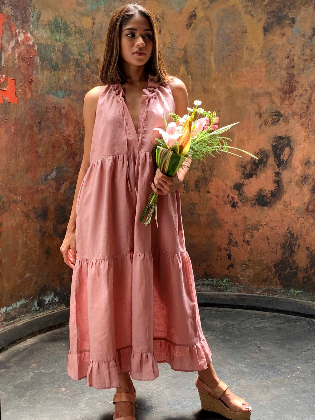 The Summer Love Dress - Dusty Pink