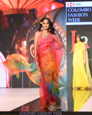 Jai by Aashkii Silk Organza saree from the collection Enchanted blossom - 2