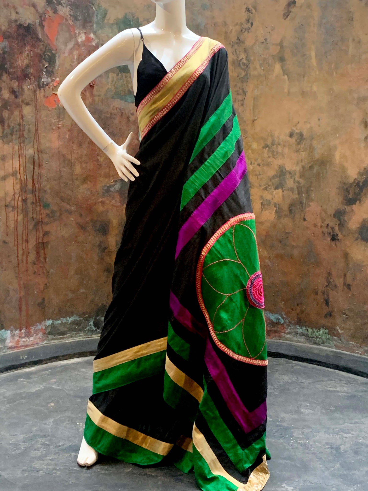 The Flower saree
